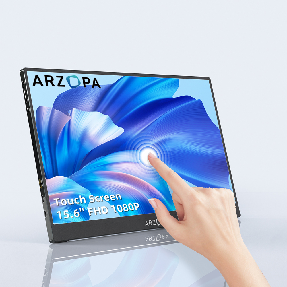 MONITOR PORTATIL TACTIL ARZOPA A1T 15.6″ IPS FHD